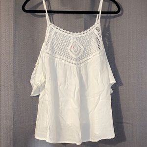 Off the shoulder tank